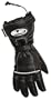 HJC MENS BLACK LEATHER SNOWMOBILE GLOVES SMALL