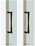 UNION ユニオン ドアハンドル ミドル T2235-71-207/南部鉄、赤サビ 内/外１セット