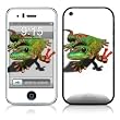 Peace Gecko Design Protector Skin Decal Sticker for Apple 3G iPhone / iPhone 3GS 3G S