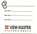 3 Reel Sleeves for View-Master Packets - USA - Gaf - Pack of 25 - NEW