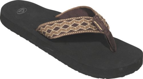 Reef SMOOTHY Mens sandals in Chocolate/Tan