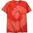 Tie Dye Mania Adult Tie-Dyed Tone-on-Tone Spiral T-shirt