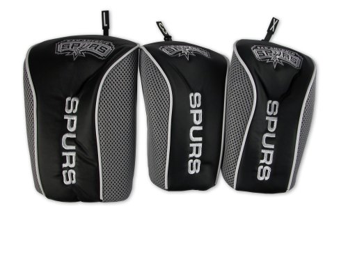 San Antonio Spurs 3 Pack Mesh Longneck Headcover Set