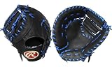 ＜一般軟式左投げファーストミット＞Rawlings 佐伯貴弘モデル ブラック×ブルー 2008NEWモデル RG28TS-9045-R