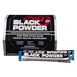 : MRI Black Powder "Blue Raspberry" 950% More Nitric Oxide Instant Release Technology ~ 20 Stick pack Container