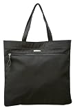 Ferragamo Black Nylon Large Tote 24-7238