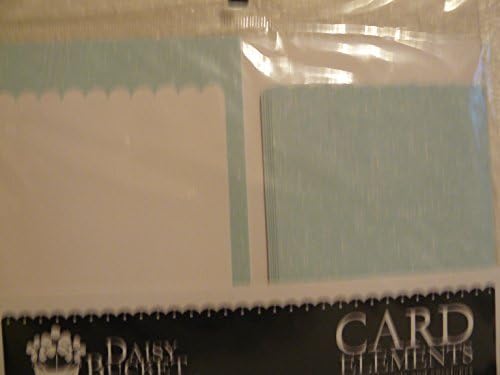 Scalloped Cards-raindrop