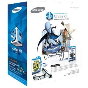 Samsung SSG-P3100M Megamind 3D Starter Kit - Black (Compatible with 2011 3D TVs)
