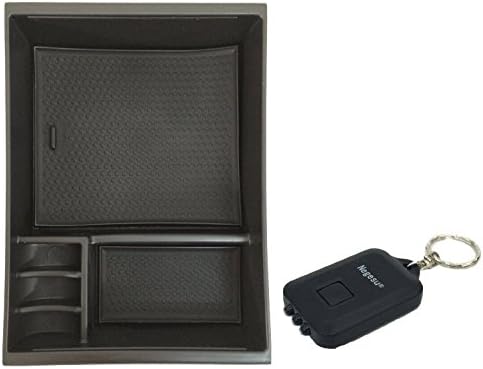 Negesu Mazda6 center console tray / Solar LED Keychain 2-point set [parallel import goods]
