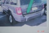 Jeep Grand Cherokee Accent Chrome Tailgate Door Trim Strip- Model Years (2002-2004)