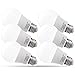 LOHAS A19 LED Bulbs, 40W Equivalent Light Bulbs, 6Watt E26 Base LED, Warm White(2700K), Non Dimmabl, 6 Pack