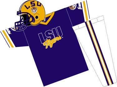 LSU Tigers Youth Uniform Set