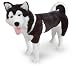 Melissa & Doug Husky - Plush