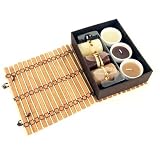Kitchen & Housewares : Scented Candle Gift Set, with Bamboo Mat