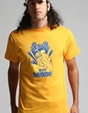 Bunker Mentality 'Jesus is my Caddy' T-Shirt Gold M