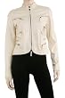 SOFT LEATHER MOTO GODDESS JACKET BROWN, XS