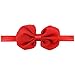 Bestjybt® 9PCS Sweet Babys Girls Chiffon Flower Elastic Bow Headband Head Wrap Turban Knot Hairband