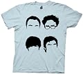 Big Bang Theory Four Hairlines T-Shirt,