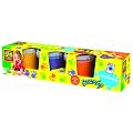 Ses Creative 00304 4 Pots of Finger Paints Modern Colours