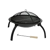 Fire Sense 22-Inch Folding Fire Pit