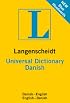 Langenscheidt Universal Dictionary: Danish
