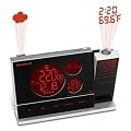 Honeywell PCR426W Weather Forecaster with Dual Projection and Atomic Clock