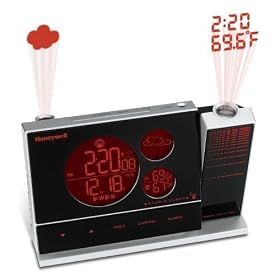 Honeywell PCR426W Weather Forecaster with Dual Projection and Atomic Clock by Honeywell