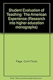 Student evaluation of teaching : the American experience