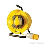 Silverline 868878 110 Volt, 16 Amp, 25 Metre Cable Reel