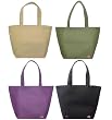 Reusable Shoulder Tote Bag 4 Color Combo Pack