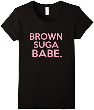 Women's Brown Sugar Babe Shirt Medium Black