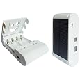 RND AA/AAA Solar Powered Battery Charger for Rechargeable AA/AAA Ni-MH/Ni-Cd Batteries and External Battery pack / power bank for the iPhone smartphones and other USB Powered Devices.