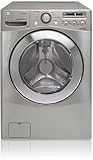 LG WM2501HVA 27 4.2 cu. Ft. Front Load Steam Washer - Graphite Steel