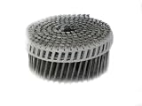 Anchor 214x092BPHDZ 2-1/4-Inch by 0.092 Plastic Coil 15 Degree Smooth Shank Hot dipped galvenized siding nails 600/Box