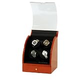 Quad automatic watch winder with LCD control display. by ACCURATIC