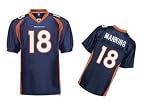 Peyton Manning #18 Denver Broncos Mens Blue Reebok Replica Football Jersey - Mens Size Large (50) - Stitched - Free Shipping!!