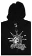 Men's Billabong Liberty New York Hoodie Hooded Sweatshirt Black Size Large