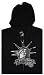 Men's Billabong Liberty New York Hoodie Hooded Sweatshirt Black Size Large