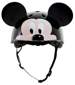 Mickey Mouse Boys Bike Helmet with Ears (50-54cm): Amazon.co.uk: Sports ...