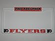 PHILADELPHIA FLYERS Team Logo PLASTIC LICENSE PLATE FRAME