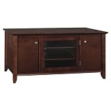 Bush Furniture Sonoma Medium TV Stand, Mocha Cherry Veneer