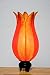 Flowering Lotus Silk Table Lamp - Citrus