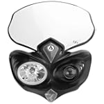 Acerbis Headlight Cyclops Black 12v-55w 14300205