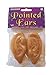 Beige Rubber Latex Pointed Elf Ears Costume Accessory