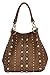 Scarleton Studded Style Handbag H120104 - Brown