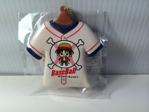 Rare Licensed One Piece T-shirt Squishies Monkey D. Luffy Baseball