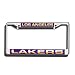 Rico Los Angeles Lakers Team Laser Chrome License Plate Frame