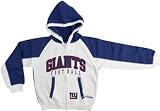 New York Giants Girl's 7-16 Hooded Sweatshirt