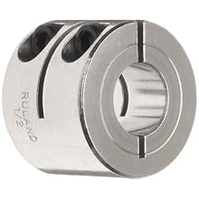 Ruland WCL One-Piece Clamping Shaft Collar, Double Wide, Inch
