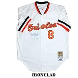Cal Ripken Jr. Autographed 1983 Orioles Jersey w/ "1983 World Series Champ"